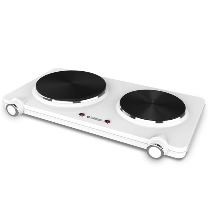 Champion Kokplatta Dubbel 180mm + 150mm in the group HOME, HOUSEHOLD & GARDEN / Household appliances / Cooktops and Hot plates at TP E-commerce Nordic AB (38-74028)