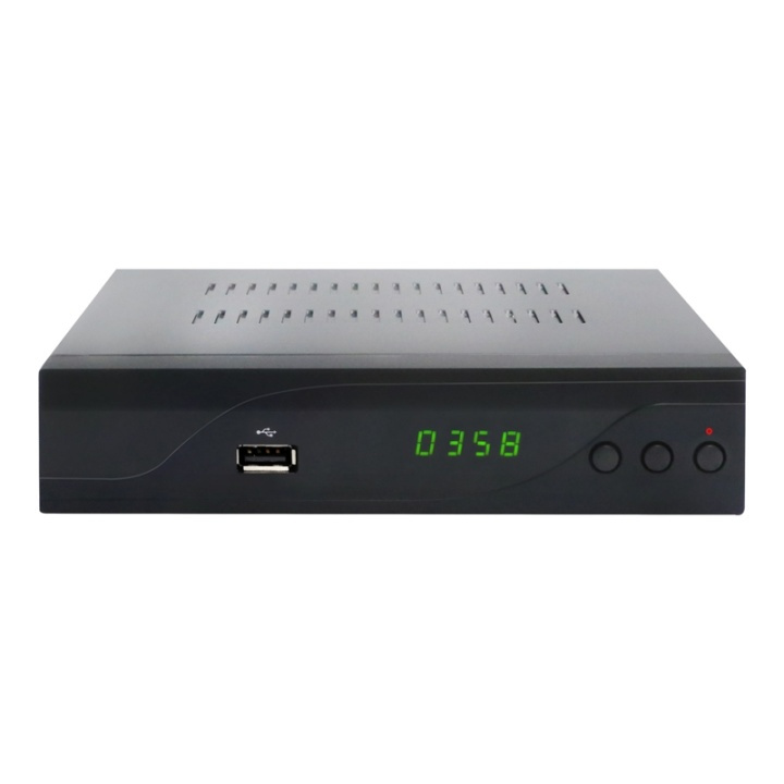 Denver DVB-C Cable TV Box MPEG-4 HD in the group HOME ELECTRONICS / Audio & Picture / TV & Accessories / Terrestrial/Boxer at TP E-commerce Nordic AB (38-74069)