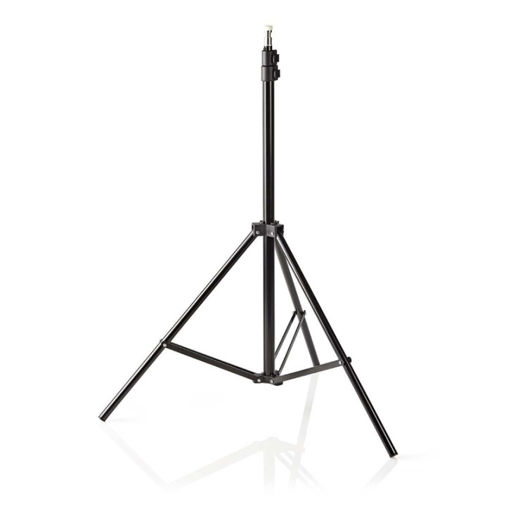 Photo Studio Light Stand | Maximum load capacity: 2.5 kg | Maximum working height: 200 cm | 3 Segments | Travel bag included | Steel | Black in the group HOME ELECTRONICS / Photo & Video / Photo equipment / Other at TP E-commerce Nordic AB (38-74532)