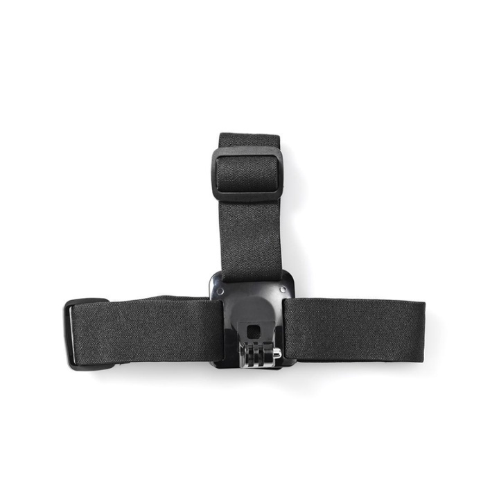 Nedis Action Cam Mount | Head Strap | Black in the group Sport, leisure & Hobby / Action cameras & Accessories / Accessories for actioncameras at TP E-commerce Nordic AB (38-74548)