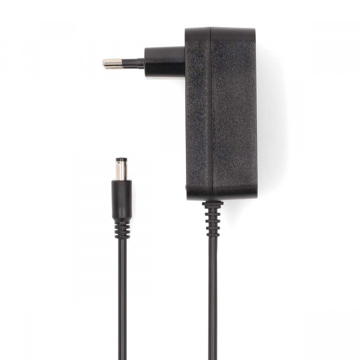 Nedis CCTV Power Adapter | 2.0 A | 12 V DC | 5.5 x 2.1 mm Male | Male | 1.50 m | Black in the group HOME, HOUSEHOLD & GARDEN / Alarm & Security / Security cameras / Digital (Network) / Accessories at TP E-commerce Nordic AB (38-74557)