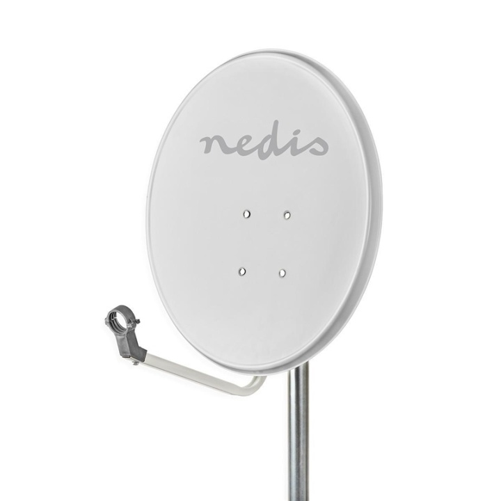 Satellite Dish | 60.0 cm | Gain: 37.8 dB | Offset angle: 28 ° | Polyester / Steel | Grey in the group HOME ELECTRONICS / Audio & Picture / TV & Accessories / Antennas & Accessories at TP E-commerce Nordic AB (38-74574)