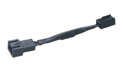 Akasa Fan speed reduction cable, 8cm, 20% reduction, 3pin, black in the group COMPUTERS & PERIPHERALS / Computer components / Cooling / Accessories for cooling at TP E-commerce Nordic AB (38-74611)