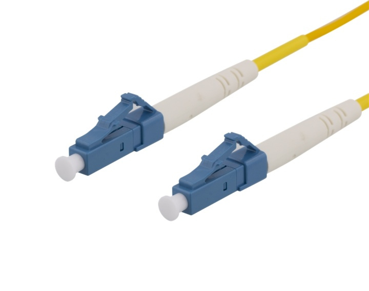 DELTACO OS2 fiber cable LC - LC, simplex, singlemode, UPC, 9/125, 1m in the group COMPUTERS & PERIPHERALS / Computer cables / Network cables / Fiber cabling at TP E-commerce Nordic AB (38-74629)