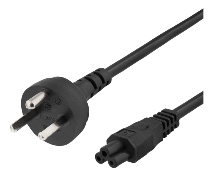 DELTACO Power cable, 2m, DK 2-5a to IEC C5, 2,4A, grounded, black in the group COMPUTERS & PERIPHERALS / Computer cables / Device kable at TP E-commerce Nordic AB (38-74641)