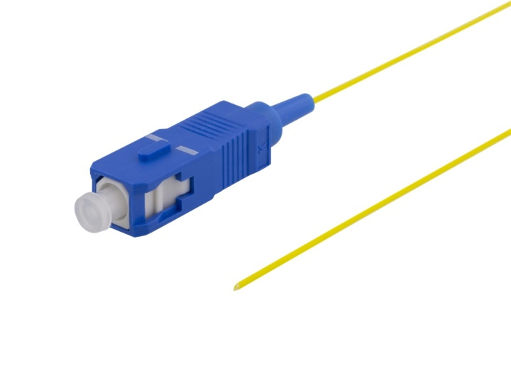 DELTACO OS2 fiber pigtail, SC, simplex, UPC, 9/125, 1.5m in the group COMPUTERS & PERIPHERALS / Computer cables / Network cables / Fiber cabling at TP E-commerce Nordic AB (38-74730)