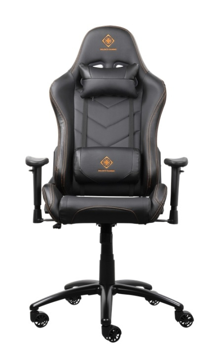 DELTACO GAMING Gaming chair in PU leather, neck pillow, back cushion, in the group COMPUTERS & PERIPHERALS / GAMING / Gaming chairs at TP E-commerce Nordic AB (38-74754)