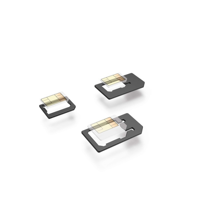 Hama Adapter for Nano/Micro SIM/SI M Cards in the group SMARTPHONE & TABLETS / Other accessories / Other at TP E-commerce Nordic AB (38-74957)