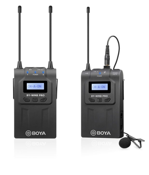 BOYA Microphone Pro-K1 Mygga Wireless 3,5mm & XLR in the group HOME ELECTRONICS / Audio & Picture / Handheld Microphones at TP E-commerce Nordic AB (38-75005)