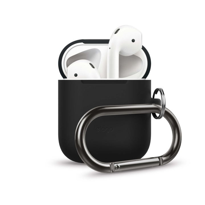 elago Airpod Hang Case Black in the group HOME ELECTRONICS / Audio & Picture / Headphones & Accessories / Accessories at TP E-commerce Nordic AB (38-75024)
