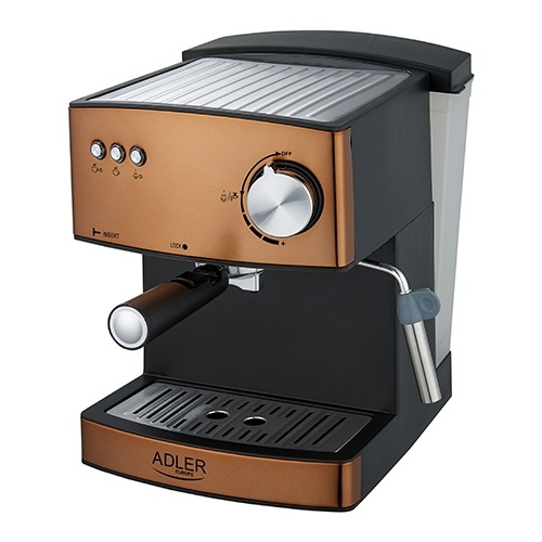 Adler AD4404 espresso- och kaffemaskin in the group HOME, HOUSEHOLD & GARDEN / Household appliances / Coffee makers and accessories / Espresso Machines at TP E-commerce Nordic AB (38-75055)