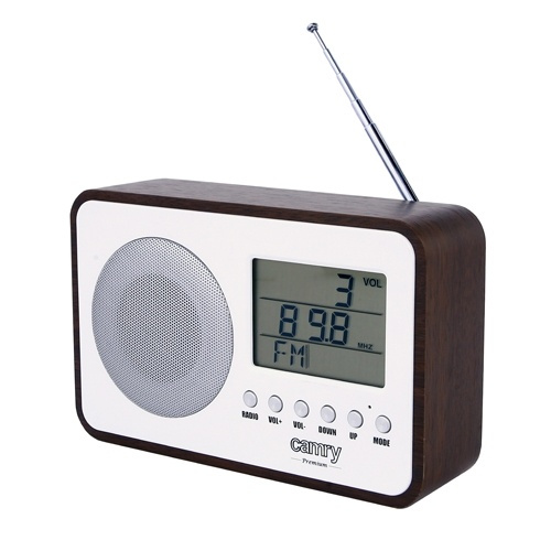 Camry digital FM-radio med klassiskt utseende in the group HOME ELECTRONICS / Audio & Picture / Home cinema, Hifi & Portable / Radio & Alarm clocks / Radio at TP E-commerce Nordic AB (38-75077)