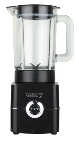 Camry Blender med pulse-funktion, svart, 500W in the group HOME, HOUSEHOLD & GARDEN / Household appliances / Food processor & Kitchen appliances / Mixer & Blenders at TP E-commerce Nordic AB (38-75089)