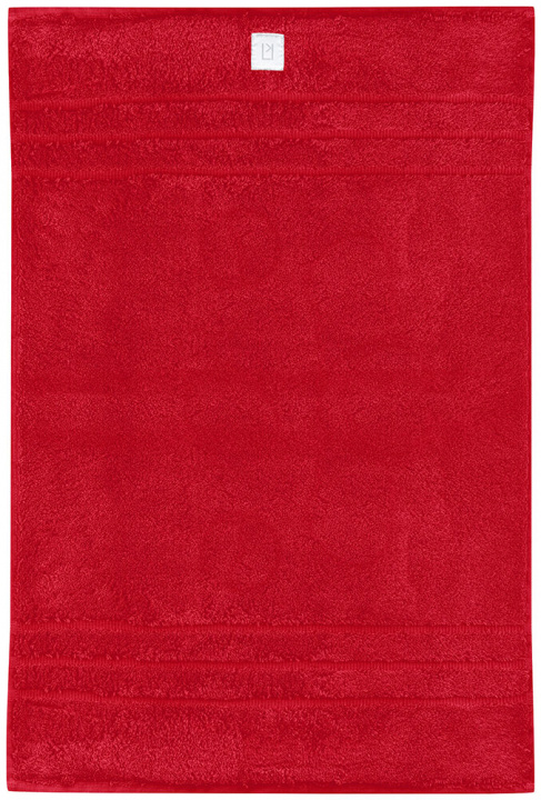 Kosta Linnewäfveri Frotte Röd 50X70 in the group HOME, HOUSEHOLD & GARDEN / Interior / Towels at TP E-commerce Nordic AB (38-75164-ROE)