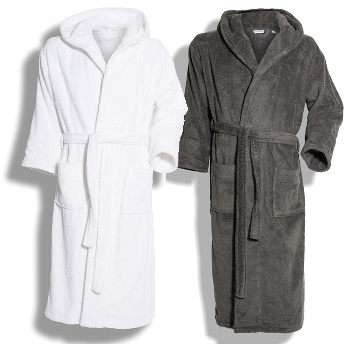 Kosta Linnewäfveri Badrock Med Huva S-M in the group HOME, HOUSEHOLD & GARDEN / Bathroom / Bath robes at TP E-commerce Nordic AB (38-75209-VRX)