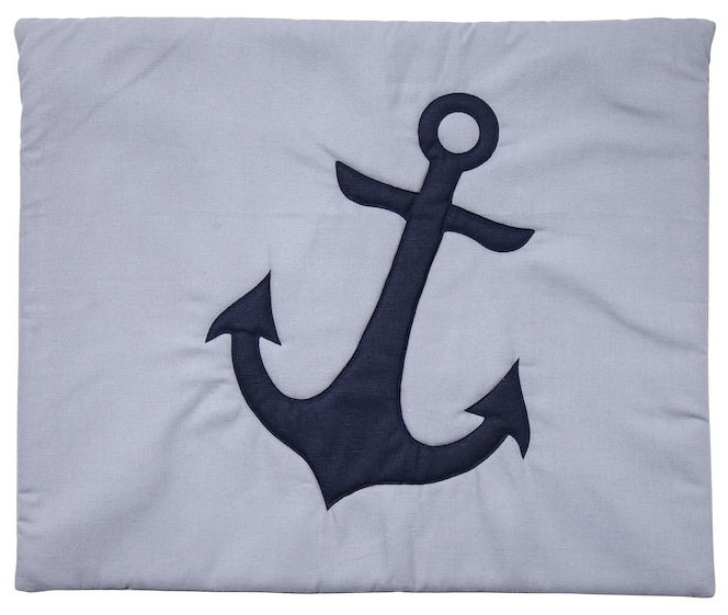 Lord Nelson Victory Pillow C Quilted Anchor Marin in the group HOME, HOUSEHOLD & GARDEN / Interior / Pillows at TP E-commerce Nordic AB (38-75381-MA)