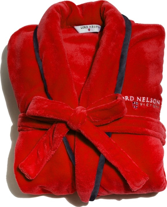 Lord Nelson Victory Fleecerock Röd S/M in the group HOME, HOUSEHOLD & GARDEN / Bathroom / Bath robes at TP E-commerce Nordic AB (38-75393-ROE)