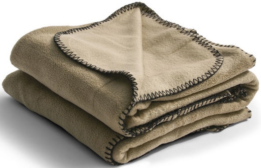 Nightingale Fleecepläd 130x170 Sand in the group HOME, HOUSEHOLD & GARDEN / Interior / Blankets at TP E-commerce Nordic AB (38-75425-SA)