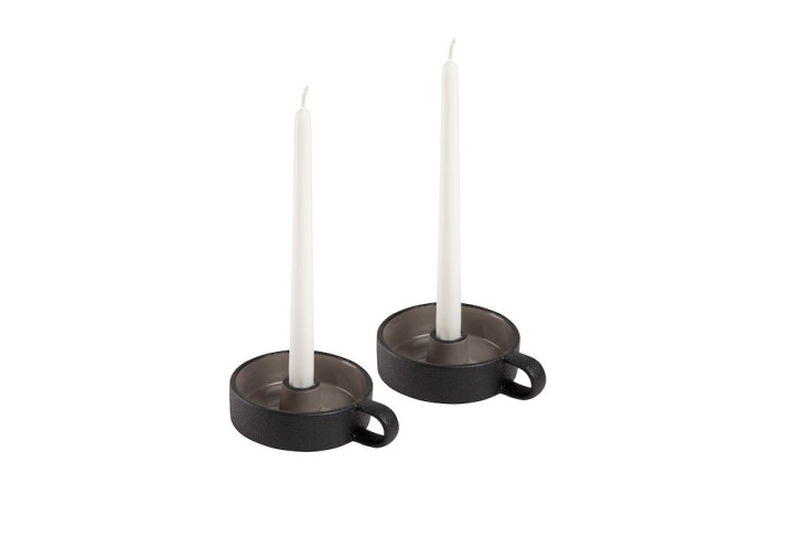 Orrefors Jernverk Sängkammarljusstake 2-Pack Svart in the group HOME, HOUSEHOLD & GARDEN / Interior / Candle holders & Lanterns at TP E-commerce Nordic AB (38-75446)