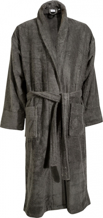 Queen Anne Badrock Mörkgrå S/M in the group HOME, HOUSEHOLD & GARDEN / Bathroom / Bath robes at TP E-commerce Nordic AB (38-75470-GR)