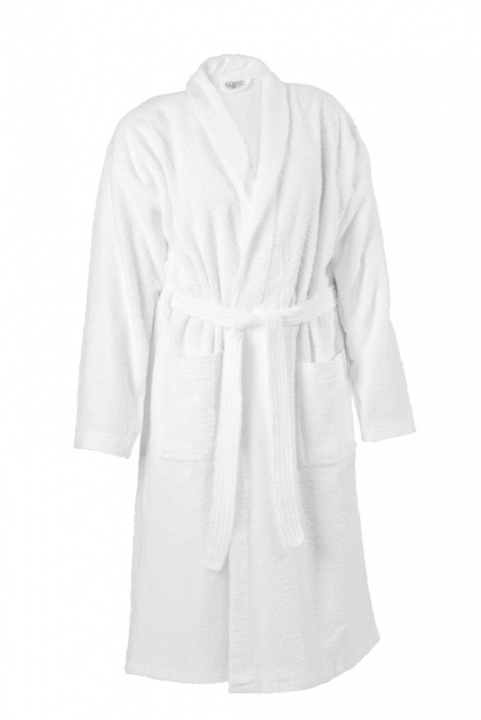 Queen Anne Badrock Vit S/M in the group HOME, HOUSEHOLD & GARDEN / Bathroom / Bath robes at TP E-commerce Nordic AB (38-75470-VI)