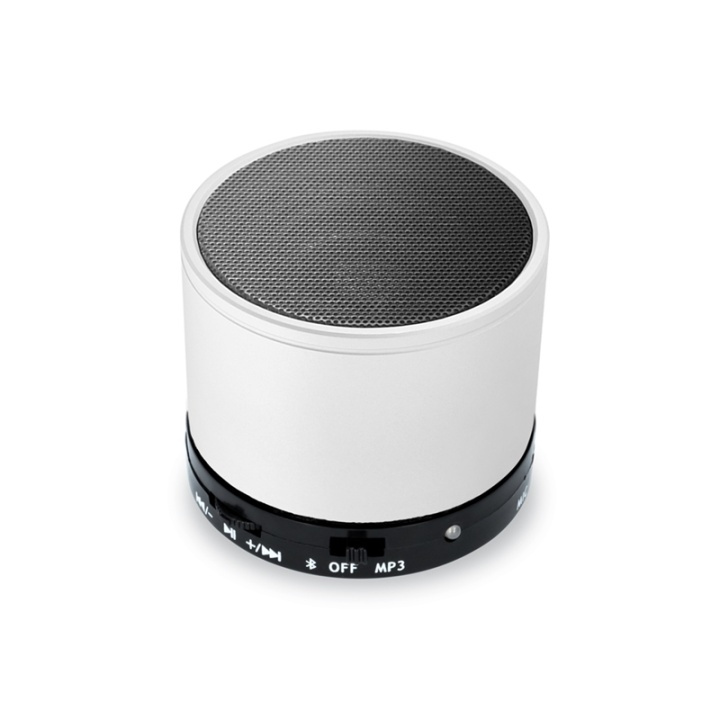 Junior bluetooth speaker, White in the group HOME ELECTRONICS / Audio & Picture / Speakers & accessories / Bluetooth Speakers / Portable speakers at TP E-commerce Nordic AB (38-75633)