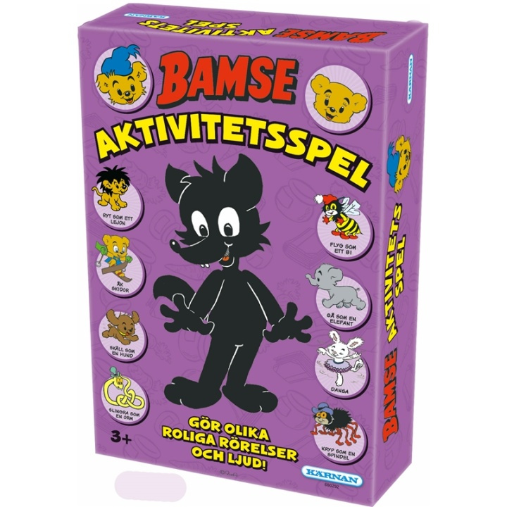 Kärnan Bamse Aktivitetsspel in the group TOYS, KIDS & BABY PRODUCTS / Toys / Board games / Children\'s games at TP E-commerce Nordic AB (38-75929)