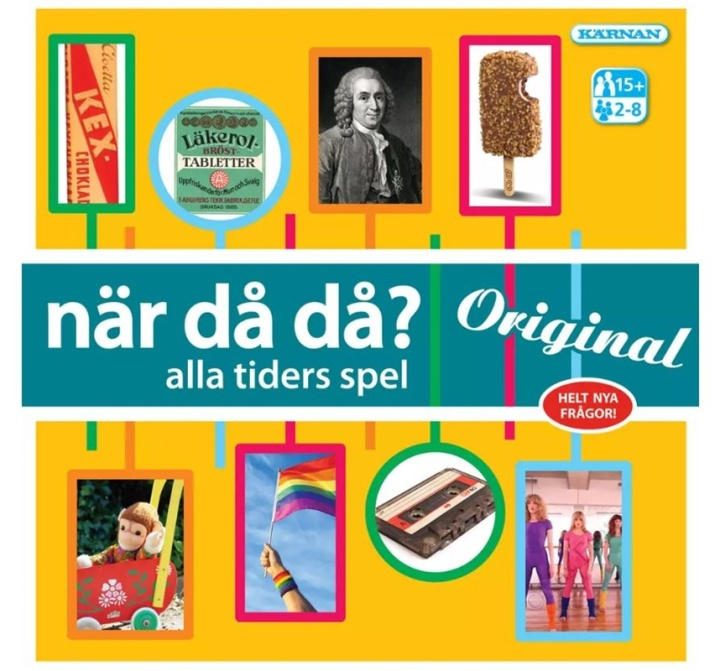 Kärnan Familjsespel När Då Då Orginal in the group TOYS, KIDS & BABY PRODUCTS / Toys / Board games / Children\'s games at TP E-commerce Nordic AB (38-75933)