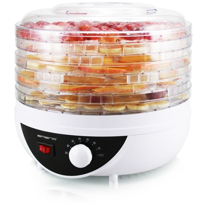 Emerio Fruit & Mushroom Dryer Thermostatically controlled in the group HOME, HOUSEHOLD & GARDEN / Household appliances / Other appliances at TP E-commerce Nordic AB (38-76431)