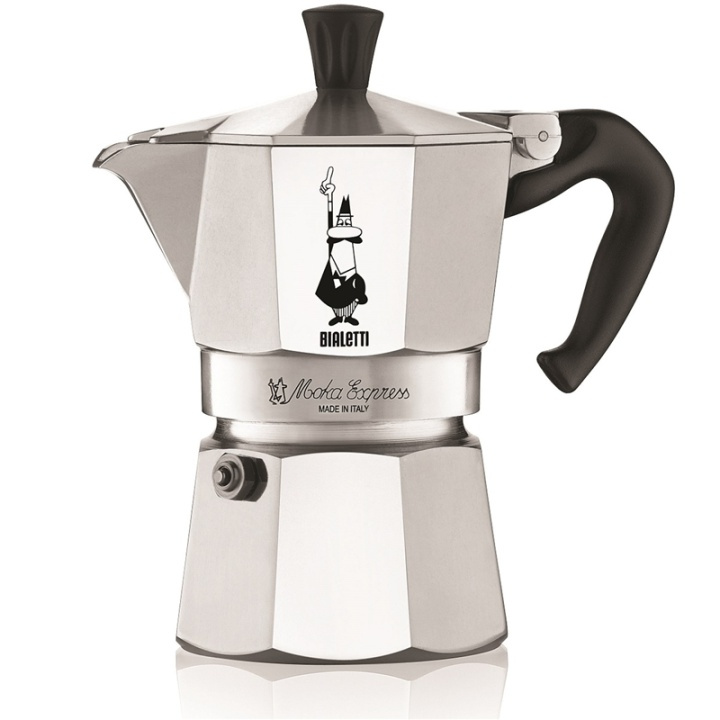 Bialetti Moka kokare 3 kopp ca:200ml in the group HOME, HOUSEHOLD & GARDEN / Household appliances / Coffee makers and accessories / Espresso Machines at TP E-commerce Nordic AB (38-76449)