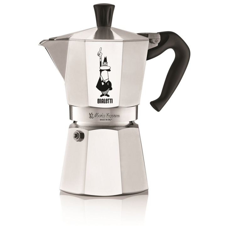 Bialetti Moka kokare 6 kopp ca:300ml in the group HOME, HOUSEHOLD & GARDEN / Household appliances / Coffee makers and accessories / Espresso Machines at TP E-commerce Nordic AB (38-76450)