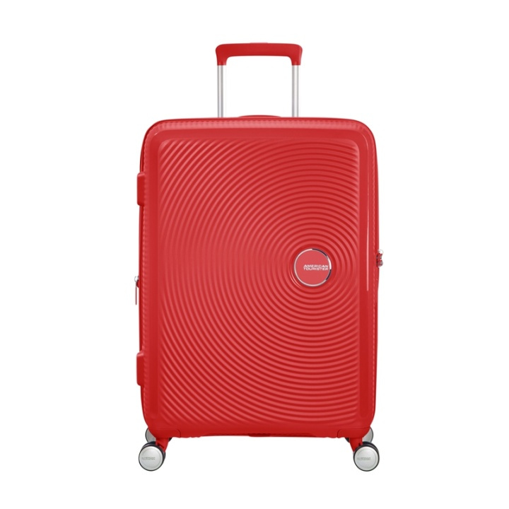 American Tourister Soundbox Sp 67 Exp. Coral Red in the group Sport, leisure & Hobby / Travel accessories / Suitcases at TP E-commerce Nordic AB (38-76653)
