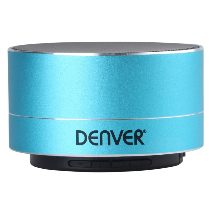 Denver Bluetooth-högtalare Blå in the group HOME ELECTRONICS / Audio & Picture / Speakers & accessories / Bluetooth Speakers / Portable speakers at TP E-commerce Nordic AB (38-76708)
