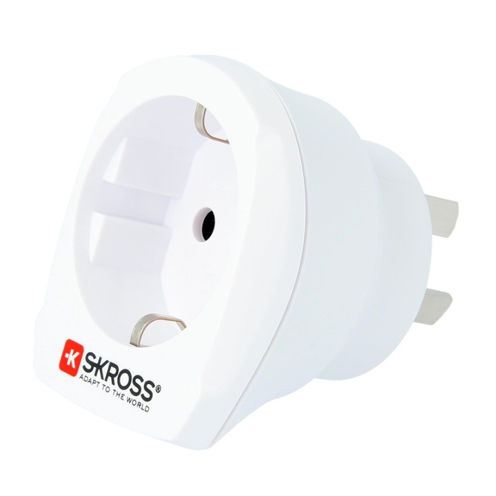 SKROSS El-Adapter Australien/Kina in the group HOME, HOUSEHOLD & GARDEN / Electricity & Lighting / Travel adapters at TP E-commerce Nordic AB (38-76914)