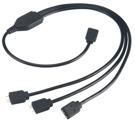 Adressable RGB LED splitter and extension cable in the group COMPUTERS & PERIPHERALS / Computer accessories / Other at TP E-commerce Nordic AB (38-77012)