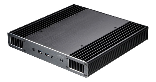 Plato X8 low profile fanless case for 8th Gen Intel NUC Bean Canyon in the group COMPUTERS & PERIPHERALS / Computer components / Chassis at TP E-commerce Nordic AB (38-77024)