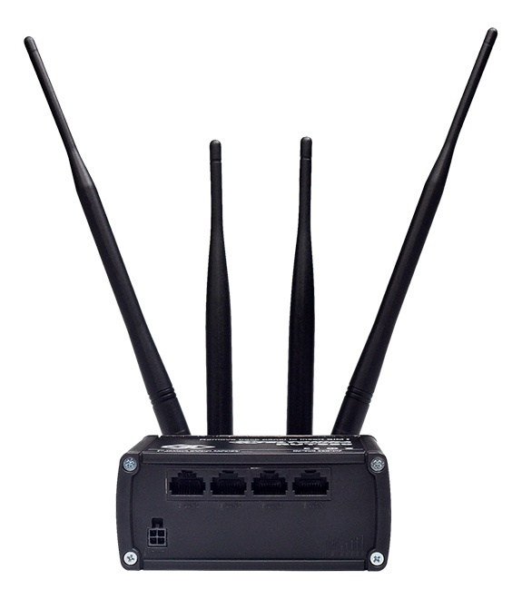 Teltonika RUT950 GSM-3G-4G router, dual sim, 4G up to 150 Mbps, black in the group COMPUTERS & PERIPHERALS / Network / Routrar at TP E-commerce Nordic AB (38-77331)
