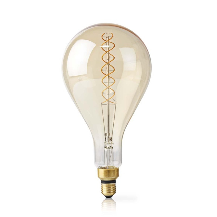 Nedis LED Filament Bulb E27 | A160 | 5 W | 280 lm | 2000 K | Dimmable | Warm White | Retro Style | 1 pcs in the group HOME ELECTRONICS / Lighting / LED lamps at TP E-commerce Nordic AB (38-77359)