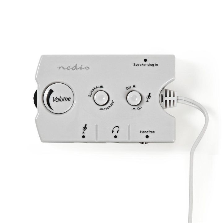 Nedis Audio Switch | Connection input: 2x 3.5 mm Male | Connection output: 3x 3.5 mm Female + 2.5 mm Female | Function control: Manual | Number of buttons: 3 in the group HOME ELECTRONICS / Audio & Picture / Speakers & accessories / Accessories at TP E-commerce Nordic AB (38-77373)