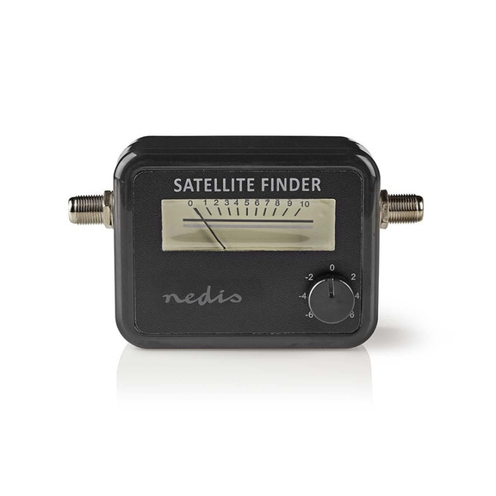 Nedis Satellite Signal Strength Meter | 950-2400 MHz | Input sensitivity: 83 dB | Output level: 102 dBuV | Black in the group HOME ELECTRONICS / Audio & Picture / TV & Accessories / Antennas & Accessories at TP E-commerce Nordic AB (38-77605)