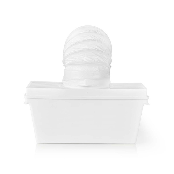 Nedis Indoor Condenser Box | Suitable for: Tumble Dryers | 5 l | 1.5 m | 105 mm | White in the group HOME, HOUSEHOLD & GARDEN / Cleaning products / Other cleaning accessories at TP E-commerce Nordic AB (38-77638)