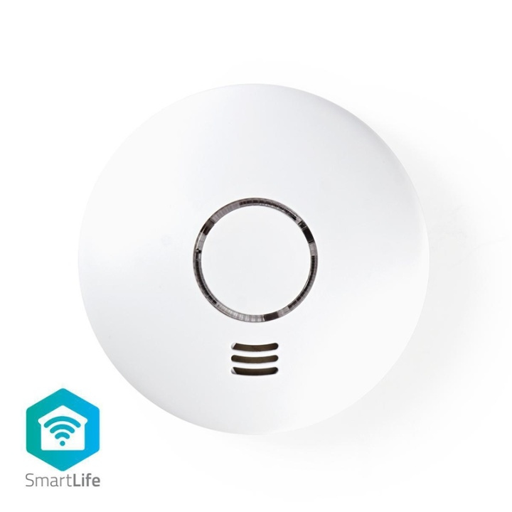 Nedis SmartLife Smoke Detector | Wi-Fi | Battery Powered | Sensor life cycle: 10 year | EN 14604 | Max. battery life: 24 months | 85 dB | White | 1 pcs in the group HOME, HOUSEHOLD & GARDEN / Alarm & Security / Fire, smoke, gas / Smoke alarms at TP E-commerce Nordic AB (38-77681)