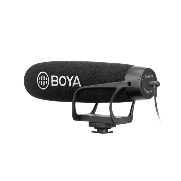 BOYA Microphone Shotgun BY-BM2021 Condensator 3.5mm in the group HOME ELECTRONICS / Audio & Picture / Handheld Microphones at TP E-commerce Nordic AB (38-77701)