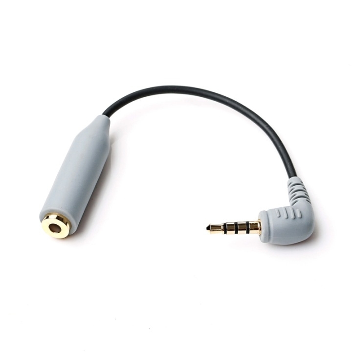 BOYA Adapter 3.5mm TRS - TRRS Female - Male in the group HOME ELECTRONICS / Cables & Adapters / Audio analog / Adapters at TP E-commerce Nordic AB (38-77709)