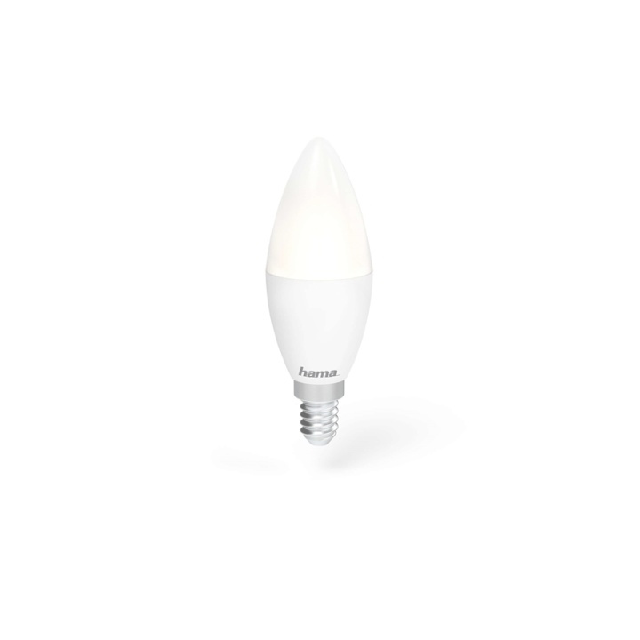 Hama WiFi LED-lampa E14 Vit 4.5W in the group HOME, HOUSEHOLD & GARDEN / Smart home / Smart Lights at TP E-commerce Nordic AB (38-77728)