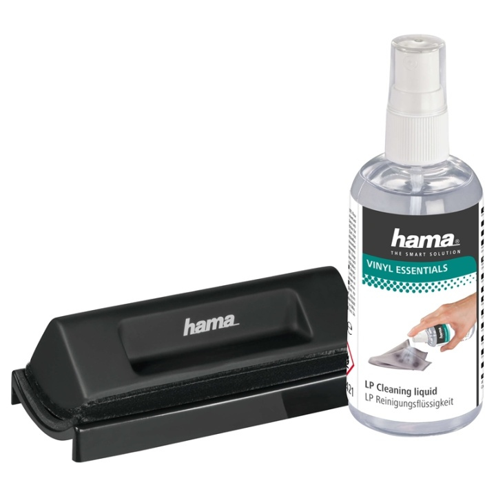 Hama Rengöringskit Vinylskivor Borste och Rengöringsmedel 100 ml in the group HOME ELECTRONICS / Audio & Picture / Home cinema, Hifi & Portable / Compact stereo & Record players at TP E-commerce Nordic AB (38-77731)
