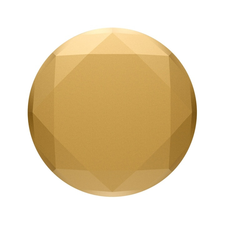 PopSockets Metallic Diamond Medallion Gold Avtagbart Grip med Ställfunktion Premium in the group SMARTPHONE & TABLETS / Other accessories / Popsockets at TP E-commerce Nordic AB (38-77875)