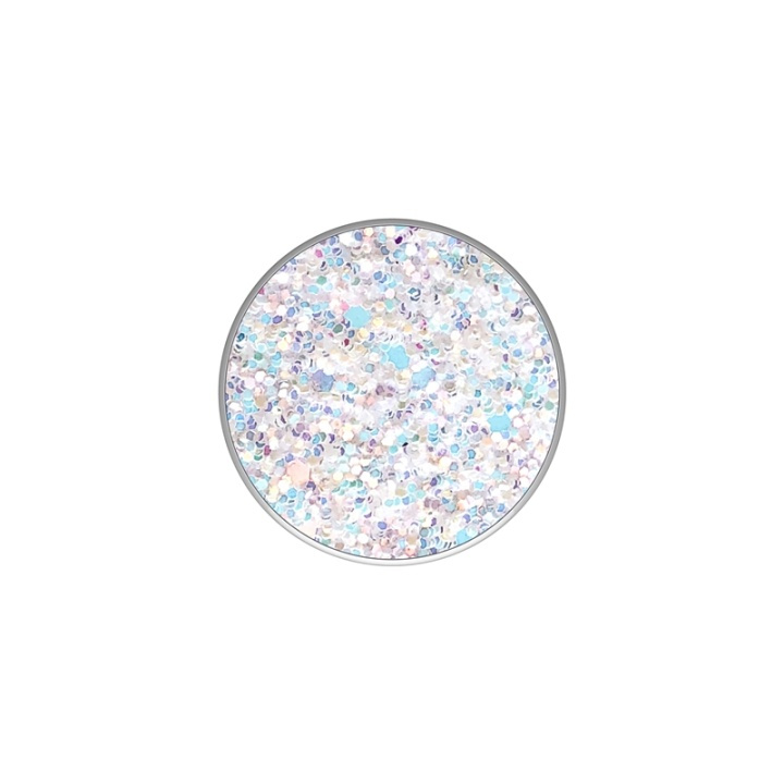 PopSockets Sparkle Snow White Avtagbart Grip med Ställfunktion Premium in the group SMARTPHONE & TABLETS / Other accessories / Popsockets at TP E-commerce Nordic AB (38-77881)