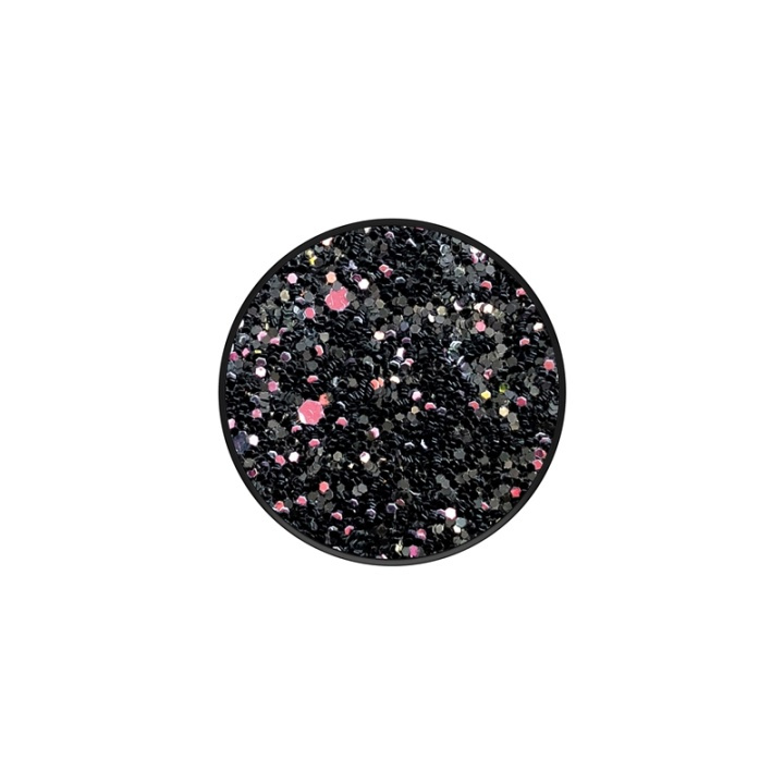 PopSockets Sparkle Black Avtagbart Grip med Ställfunktion Premium in the group SMARTPHONE & TABLETS / Other accessories / Popsockets at TP E-commerce Nordic AB (38-77882)