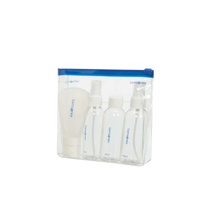 Samsonite Travel Toalettkit Flaskset 4st flaskor in the group Sport, leisure & Hobby / Travel accessories / Other at TP E-commerce Nordic AB (38-77932)